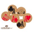 Corkology Welcome To Vegas Cork Coaster Sets 385